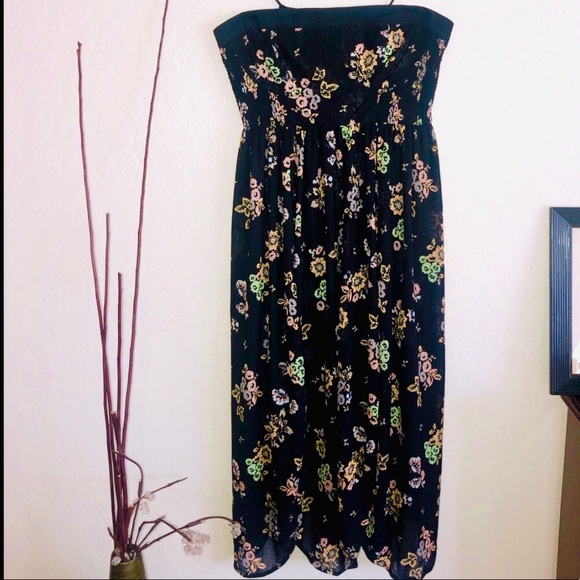 NWOT Free People strapless Kitty tube top tulip dress - Picture 7 of 10